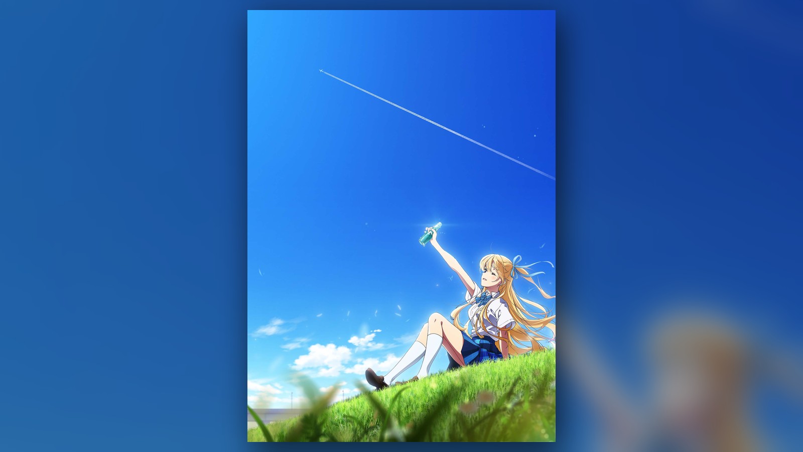 Teaser visual for Chitose Is in the Ramune Bottle