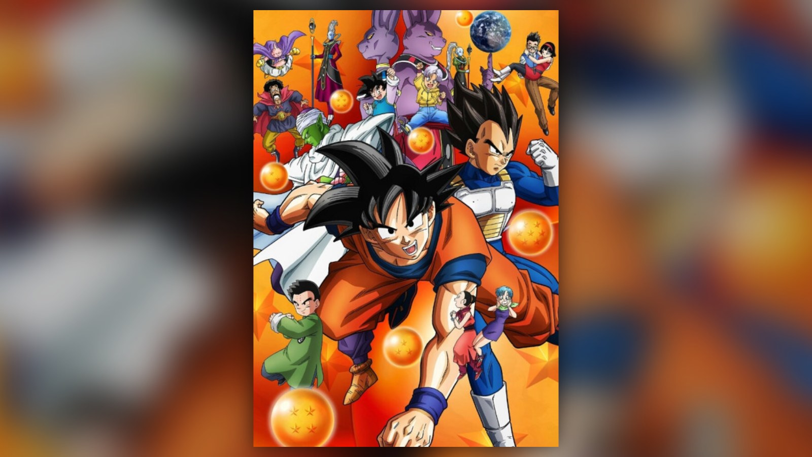 Dragon Ball Super 2015 series key visual