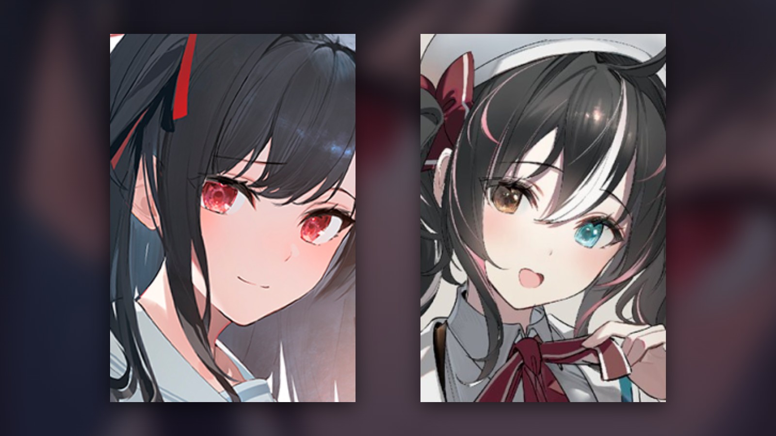 Nagisa Natsunagi and Yui Saikawa from The Detective Is Already Dead