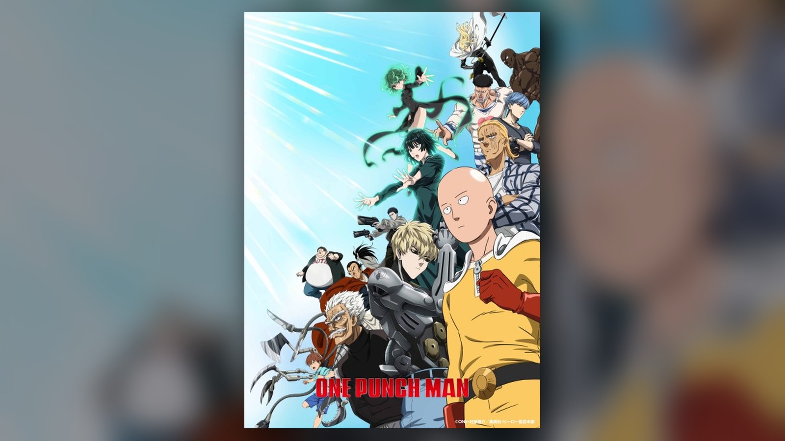 One Punch Man season 3 key visual