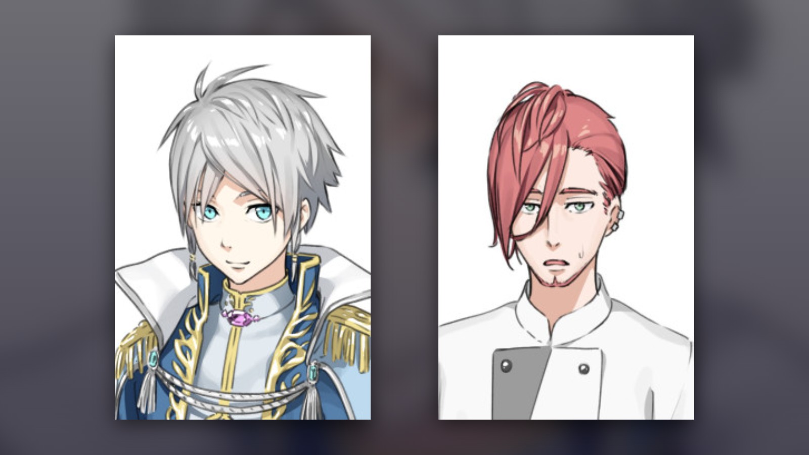 Prince Adonis and the chef French from Sasaki and Peeps