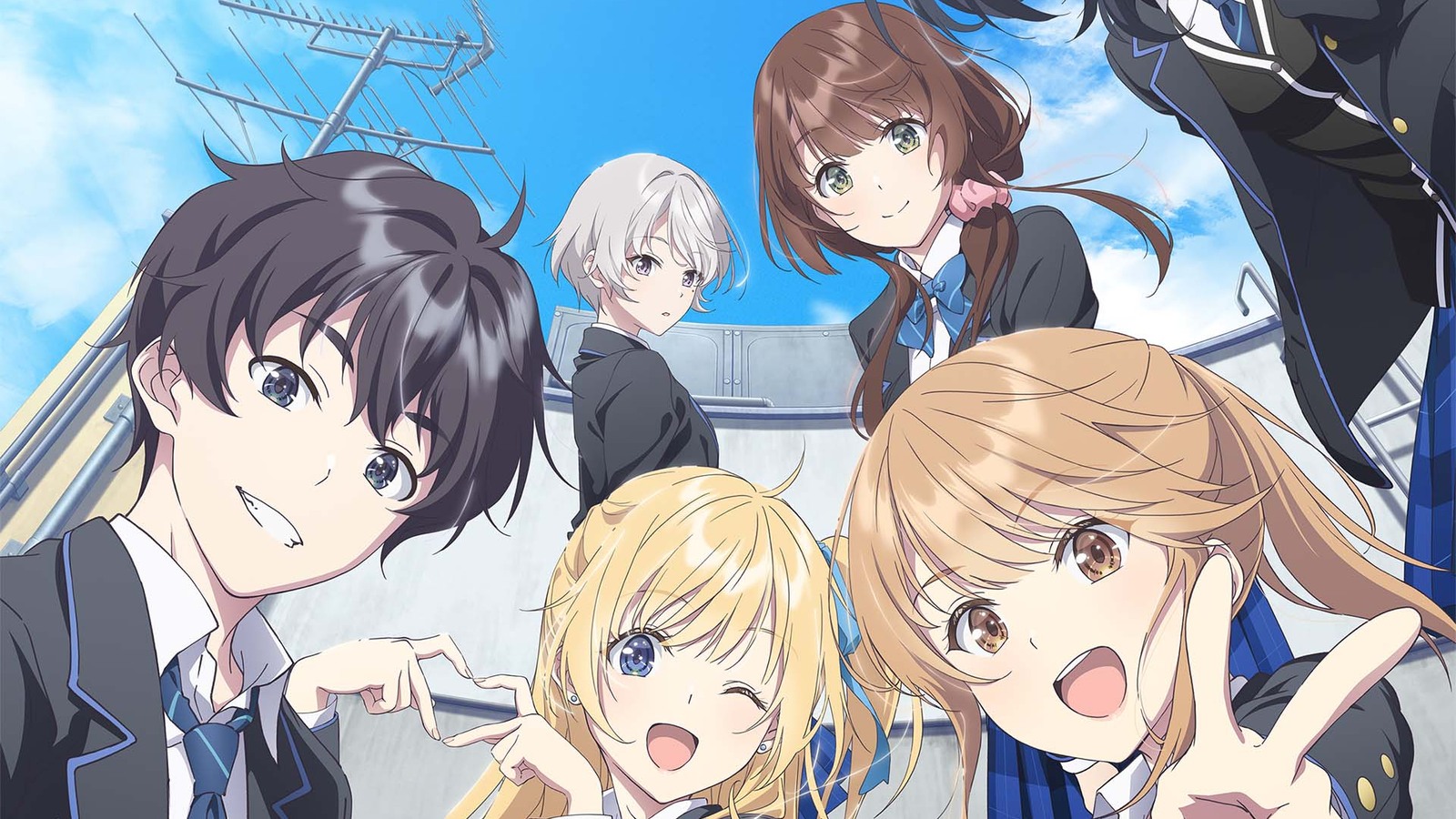 Saku Chitose and his classmates
