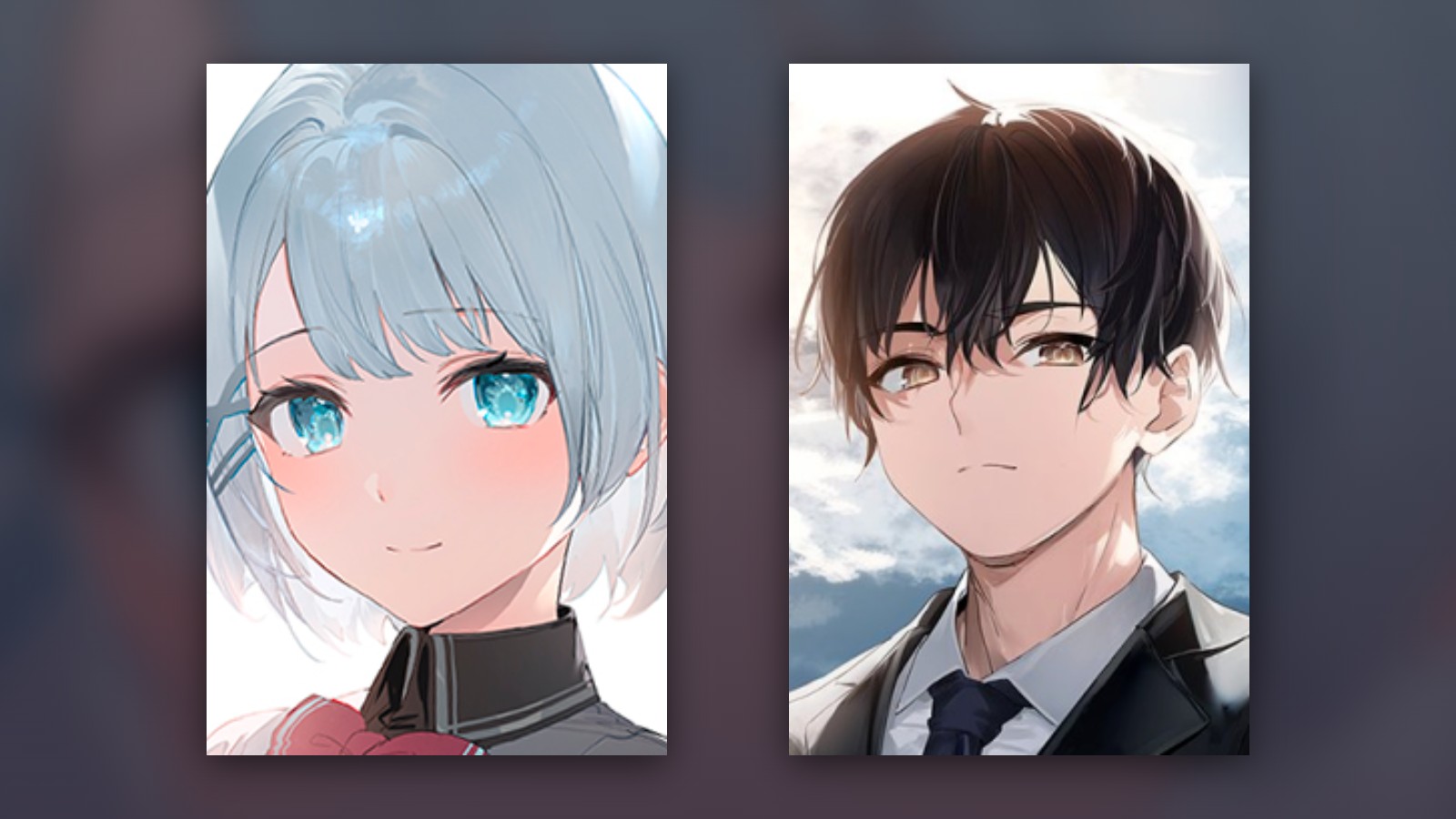 Siesta and Kimihiko Kimizuka from The Detective Is Already Dead