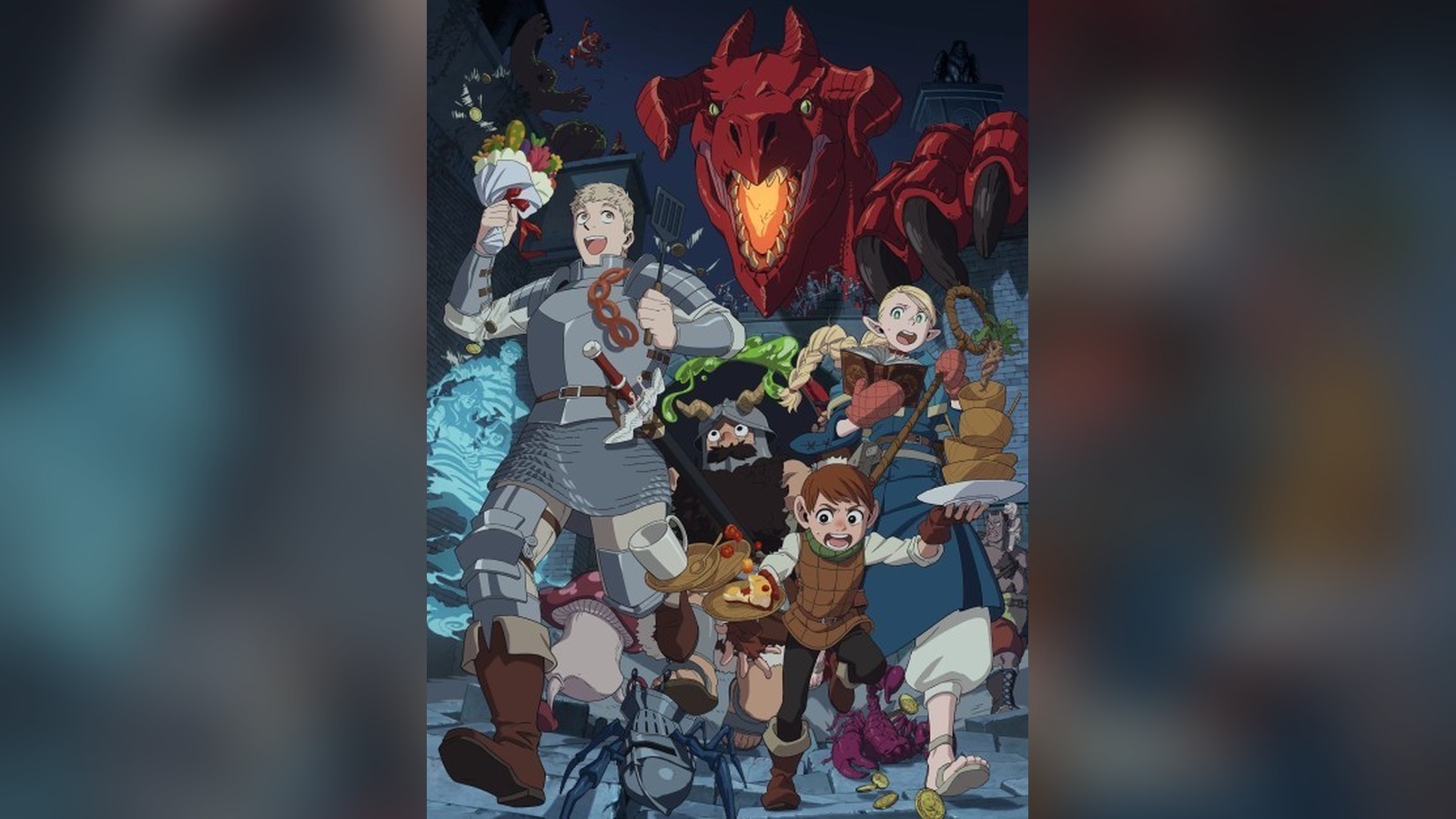 Delicious in Dungeon Season 1 key visual