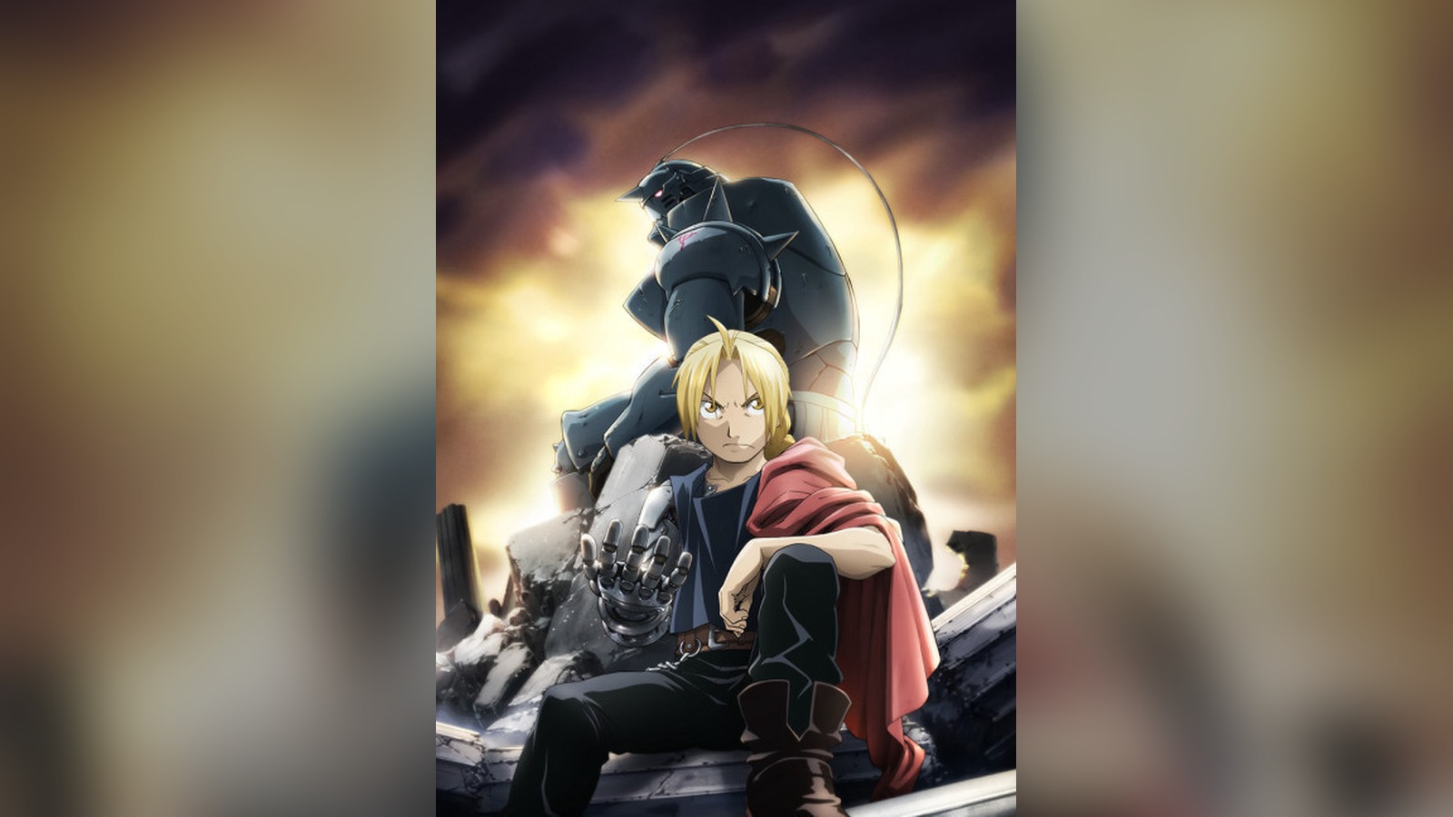 Fullmetal Alchemist Brotherhood key visual