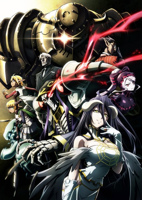 Overlord IV key visual with Ainz Ooal Gown